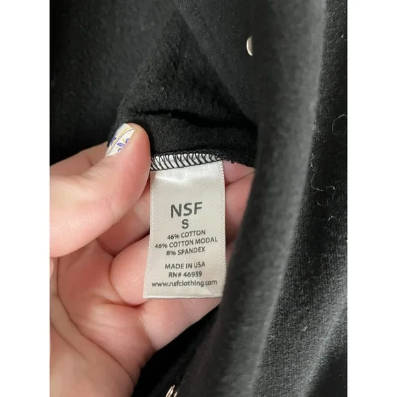 NSF Dixie Baseball Women's Jumpsuit in Black SZ Small - Picture 6 of 10